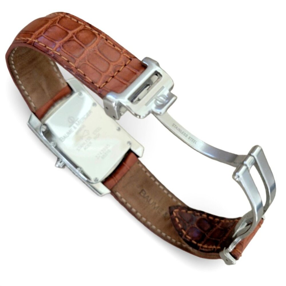 Baume & Mercier Men’s Swiss Watch | Rectangular Case | Swiss Made - Picture 15 of 16
